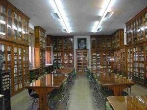Biblioteca del IES Ramiro de Maeztu de Madrid.