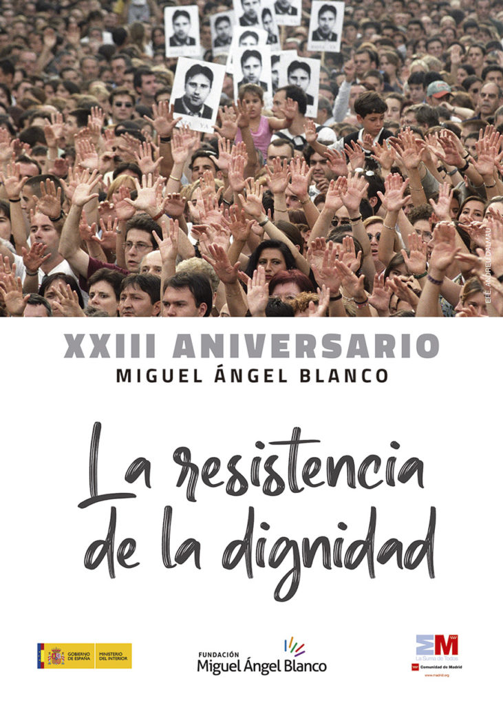 Cartel XXIII Aniversario Miguel Ángel Blanco