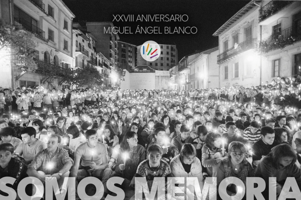 SOMOS MEMORIA, XXVIII ANIVERSARIO MIGUEL ÁNGEL BLANCO