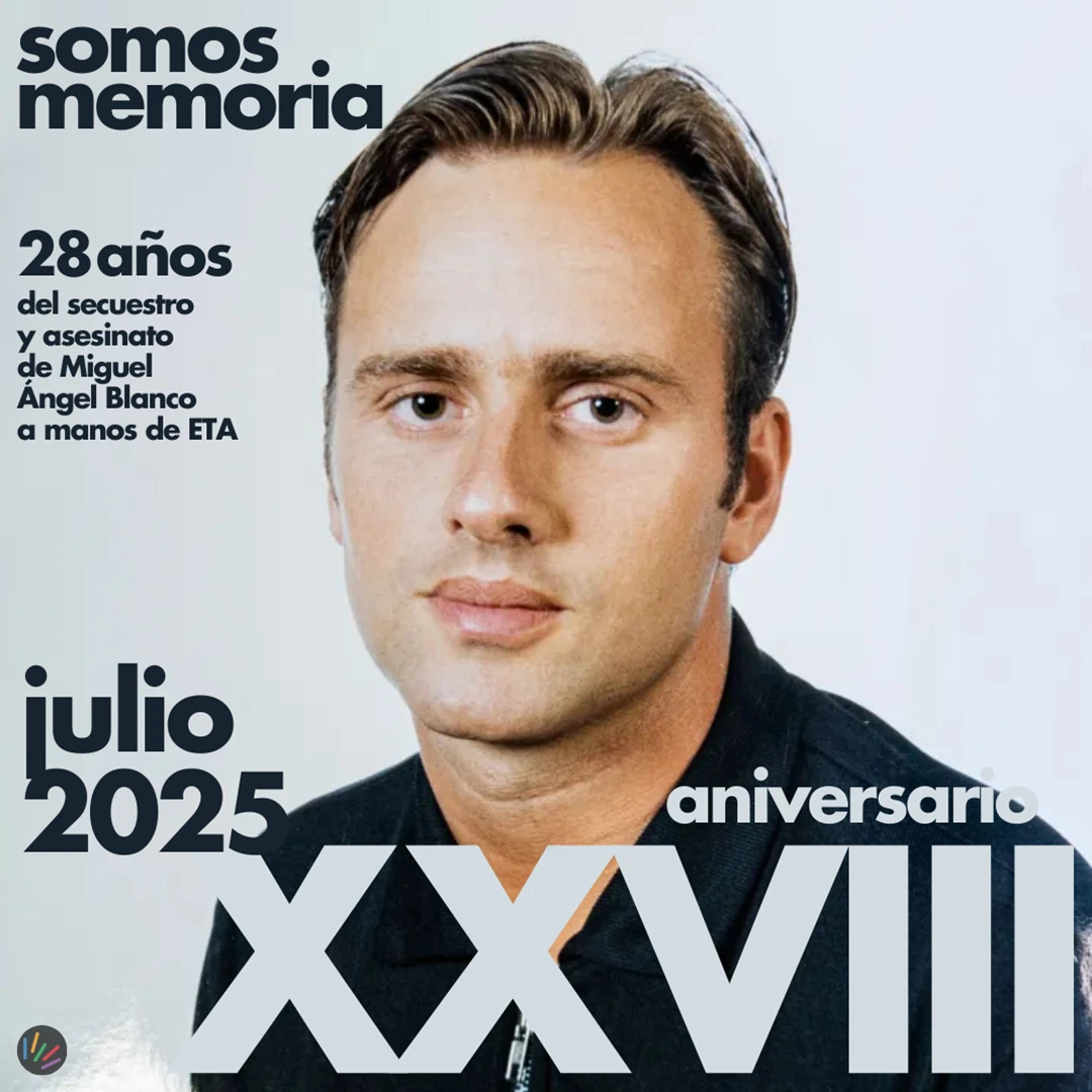 SOMOS MEMORIA, XXVIII ANIVERSARIO MIGUEL ÁNGEL BLANCO