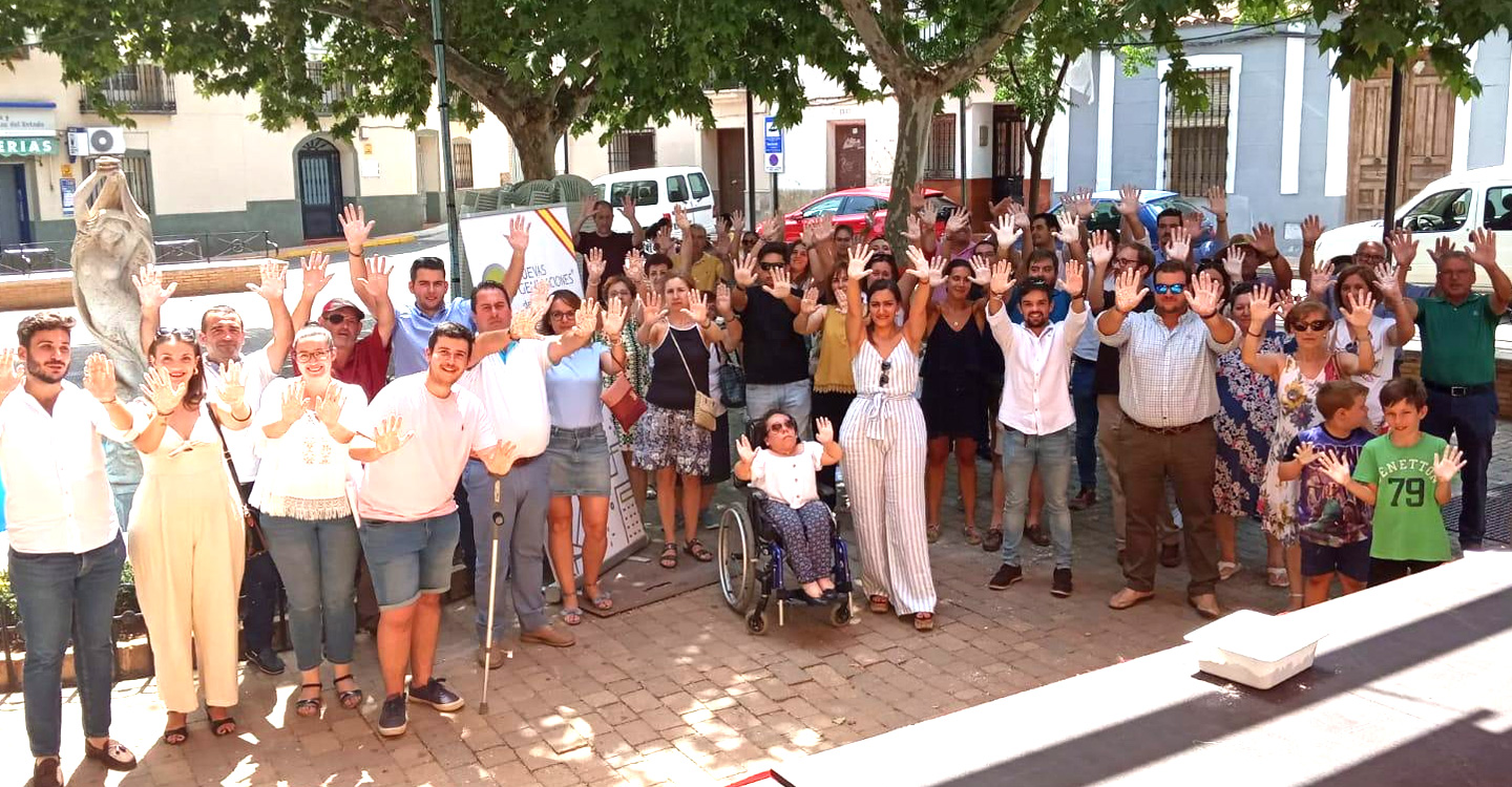 NNGG Ciudad Real homenajea a Miguel Ãngel Blanco en Porzuna