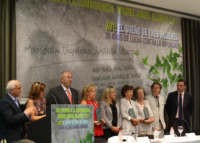 Imagen del XIV Premio a la Convivencia Miguel Ángel Blanco